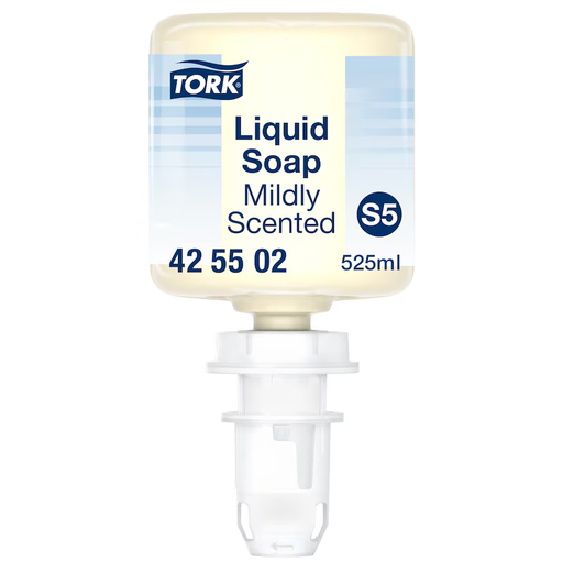 [42 55 02] [425502] Tork Savon Liquide pour les mains Senteur Douce en 8x525ml S5