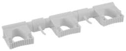 [74541] [1011/5] Support Mural Vikan 420mm Hi-Flex Blanc - Vikan