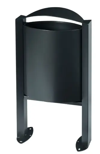 [56246] [56246] ARKEA Corbeille sur pied 40L Gris Anthracite