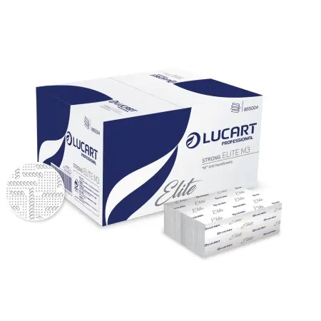 [865004] [865004] Serviettes mains pliés en "M" Strong ELITE M3 x 1875pces