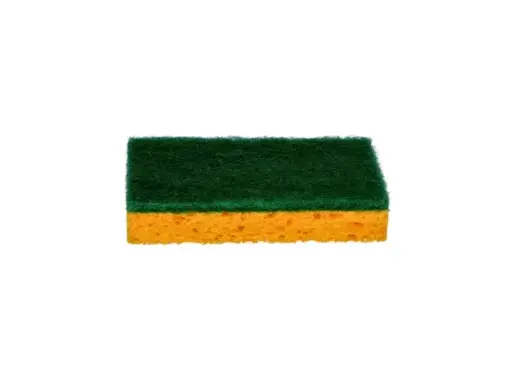 [665367] [665367] Éponge végétale abrasif vert gm 14x8x2,5cm - par 10pcs
